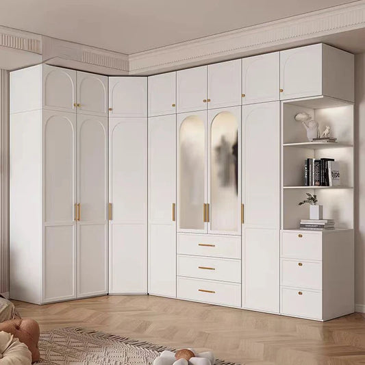 Modern Wood Wardrobe Cabinet