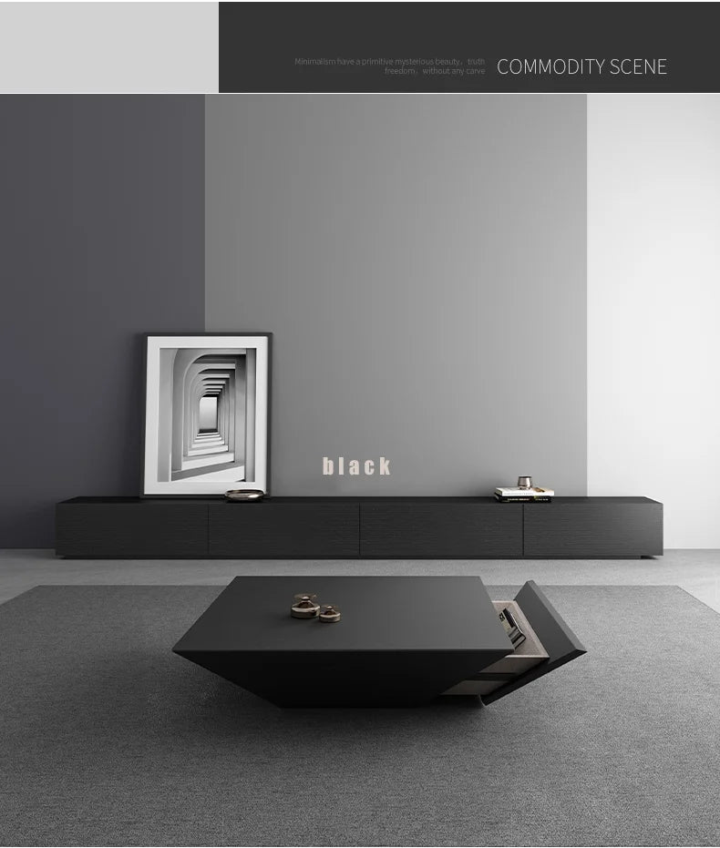 Large Modern Coffee Table with Storage