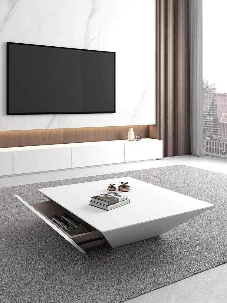 Large Modern Coffee Table with Storage