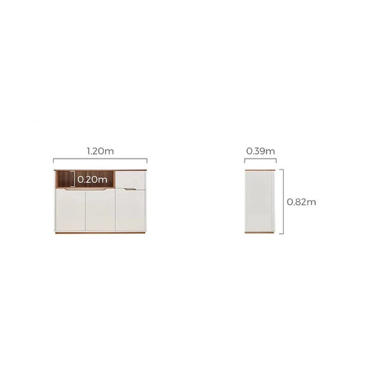 Modern Living Room Storage Cabinet with Drawers